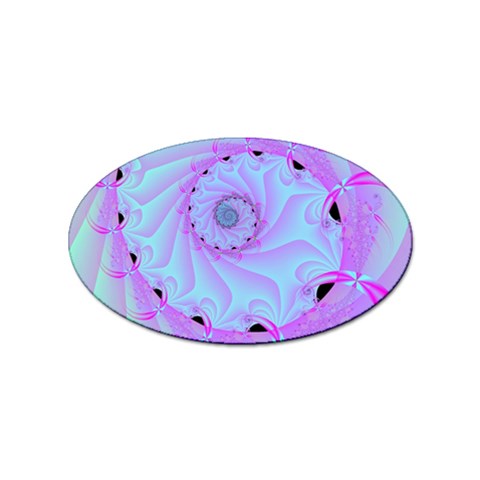 Fractal34 Sticker Oval (100 pack) from ArtsNow.com Front