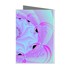 Fractal34 Mini Greeting Cards (Pkg of 8) from ArtsNow.com Left