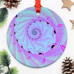 Fractal34 Round Ornament (Two Sides) from ArtsNow.com Front