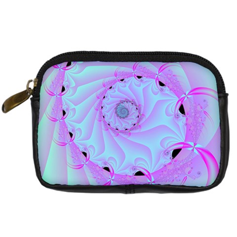 Fractal34 Digital Camera Leather Case from ArtsNow.com Front