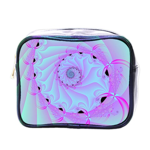 Fractal34 Mini Toiletries Bag (One Side) from ArtsNow.com Front