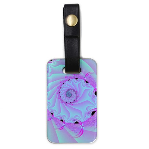 Fractal34 Luggage Tag (one side) from ArtsNow.com Front