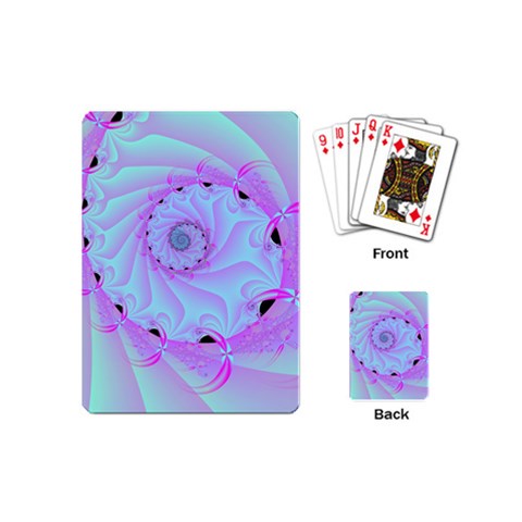 Fractal34 Playing Cards (Mini) from ArtsNow.com Back