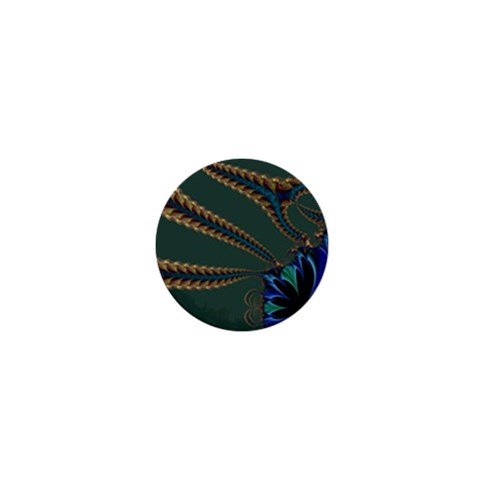 Fractal34 1  Mini Button from ArtsNow.com Front