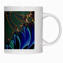 Fractal34 White Mug from ArtsNow.com Right