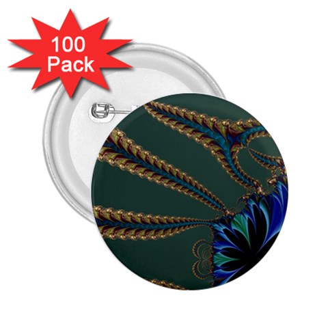 Fractal34 2.25  Button (100 pack) from ArtsNow.com Front