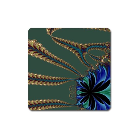 Fractal34 Magnet (Square) from ArtsNow.com Front