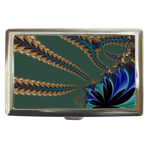 Fractal34 Cigarette Money Case from ArtsNow.com Front