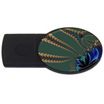 Fractal34 USB Flash Drive Oval (2 GB)