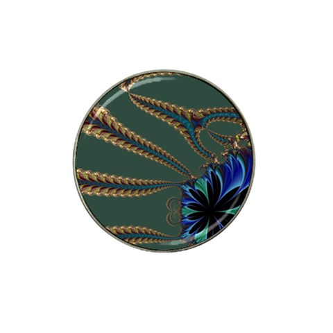 Fractal34 Hat Clip Ball Marker from ArtsNow.com Front