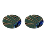 Fractal34 Cufflinks (Oval)