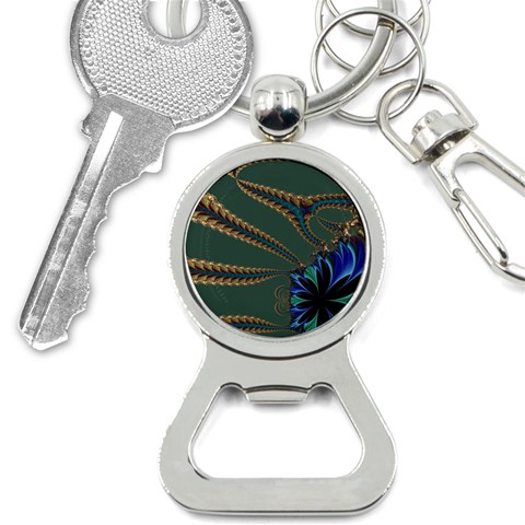 Fractal34 Bottle Opener Key Chain from ArtsNow.com Front