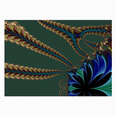 Fractal34 Glasses Cloth (Large, Two Sides) from ArtsNow.com Back
