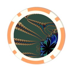 Fractal34 Poker Chip Card Guard (10 pack) from ArtsNow.com Front