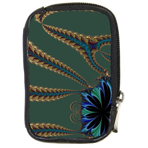 Fractal34 Compact Camera Leather Case from ArtsNow.com Front