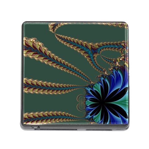 Fractal34 Memory Card Reader with Storage (Square) from ArtsNow.com Front
