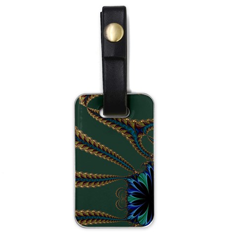 Fractal34 Luggage Tag (one side) from ArtsNow.com Front