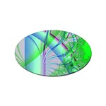 Fractal34 Sticker Oval (10 pack)