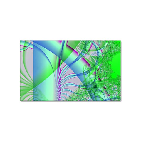 Fractal34 Sticker Rectangular (100 pack) from ArtsNow.com Front