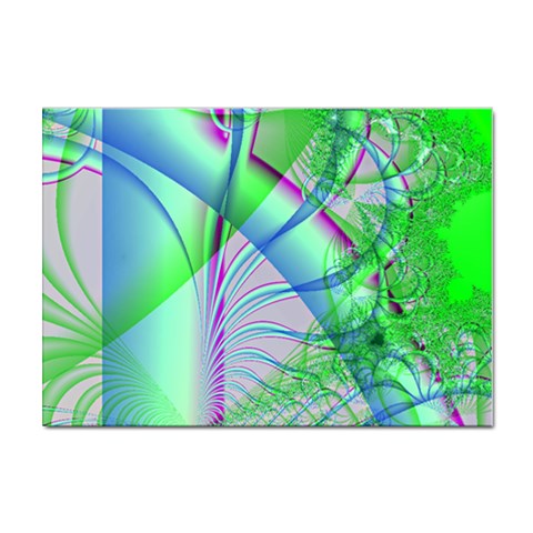 Fractal34 Sticker A4 (10 pack) from ArtsNow.com Front