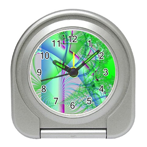Fractal34 Travel Alarm Clock from ArtsNow.com Front