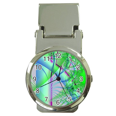 Fractal34 Money Clip Watch from ArtsNow.com Front