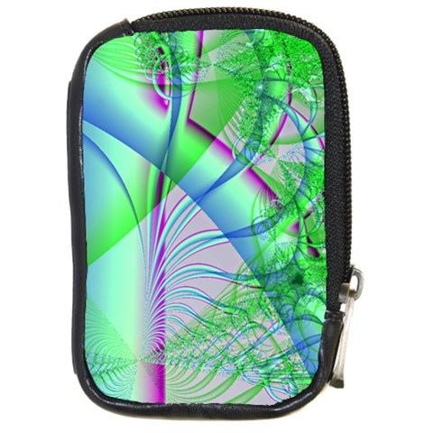 Fractal34 Compact Camera Leather Case from ArtsNow.com Front