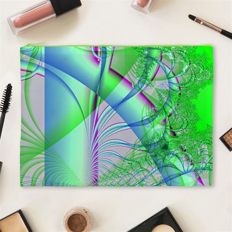 Fractal34 Cosmetic Bag (XL) from ArtsNow.com Front