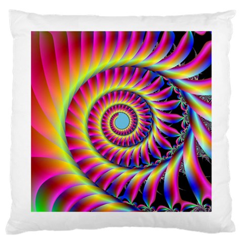 Fractal34 Large Cushion Case (One Side) from ArtsNow.com Front