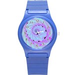 Fractal34 Round Plastic Sport Watch Small