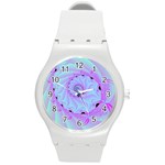 Fractal34 Round Plastic Sport Watch Medium