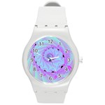 Fractal34 Round Plastic Sport Watch Medium