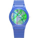 Fractal34 Round Plastic Sport Watch Small