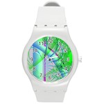 Fractal34 Round Plastic Sport Watch Medium