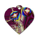 Design 10 Dog Tag Heart (One Side)