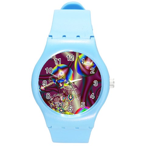 Design 10 Round Plastic Sport Watch Medium from ArtsNow.com Front