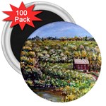 Tenant House in Summer by Ave Hurley - 3  Magnet (100 pack)