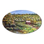Tenant House in Summer by Ave Hurley - Magnet (Oval)