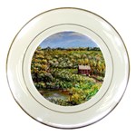 Tenant House in Summer by Ave Hurley - Porcelain Plate