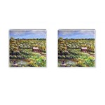 Tenant House in Summer by Ave Hurley - Cufflinks (Square)