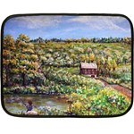 Tenant House in Summer by Ave Hurley - Mini Fleece Blanket(Two Sides)