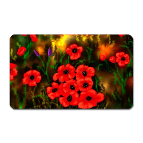 Poppies   by Ave Hurley ~ ArtRave.com Magnet (Rectangular) from ArtsNow.com Front