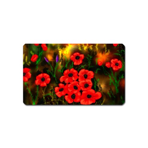  Poppies   by Ave Hurley ~ ArtRave.com Magnet (Name Card) from ArtsNow.com Front