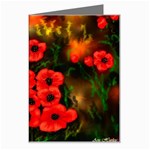  Poppies   by Ave Hurley ~ ArtRave.com Greeting Card