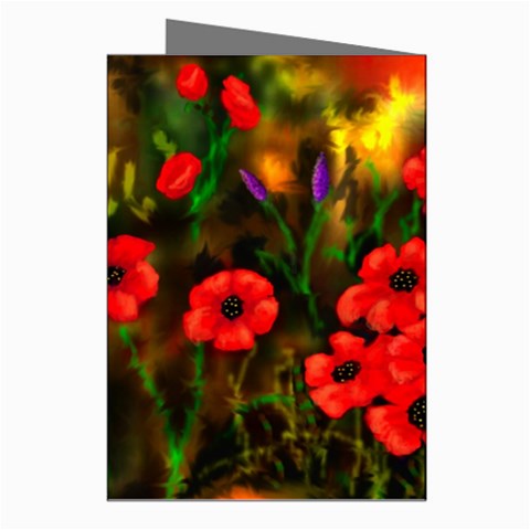  Poppies   by Ave Hurley ~ ArtRave.com Greeting Cards (Pkg of 8) from ArtsNow.com Right