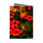  Poppies   by Ave Hurley ~ ArtRave.com Mini Greeting Cards (Pkg of 8)