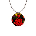  Poppies   by Ave Hurley ~ ArtRave.com 1  Button Necklace