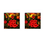  Poppies   by Ave Hurley ~ ArtRave.com Cufflinks (Square)