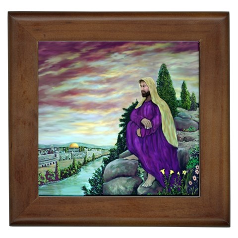 Jesus Overlooking Jerusalem Front