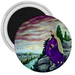 Jesus Overlooking Jerusalem Ave Hurley Ah 001 156 3  Magnet